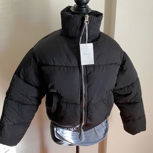 NEW WITH TAGS Oversized Turtle neck Puffer Jacket XS